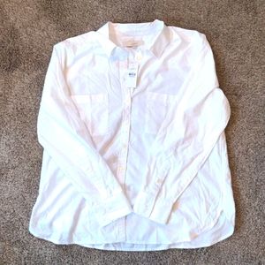 NWT LOFT Button Down